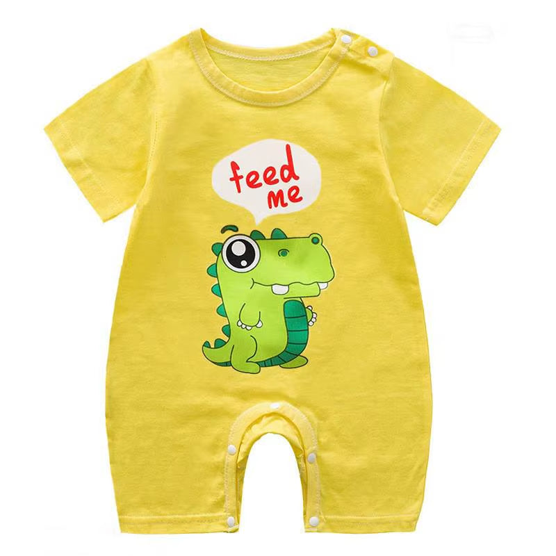 Romper Baby Girl Summer Clothes 100% Cotton Short Sleeved Jumpsuit for Newborn Babies Jumpsuit Baby Boy Clothes