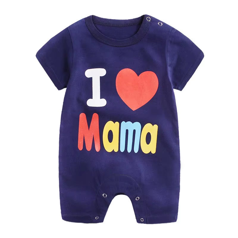 Romper Baby Girl Summer Clothes 100% Cotton Short Sleeved Jumpsuit for Newborn Babies Jumpsuit Baby Boy Clothes