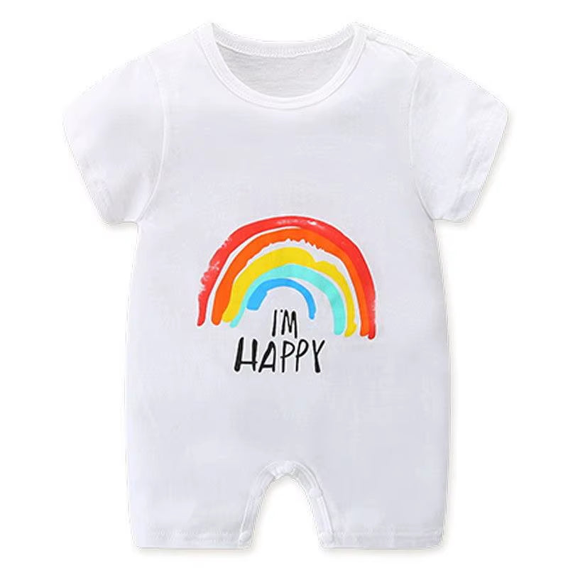 Romper Baby Girl Summer Clothes 100% Cotton Short Sleeved Jumpsuit for Newborn Babies Jumpsuit Baby Boy Clothes