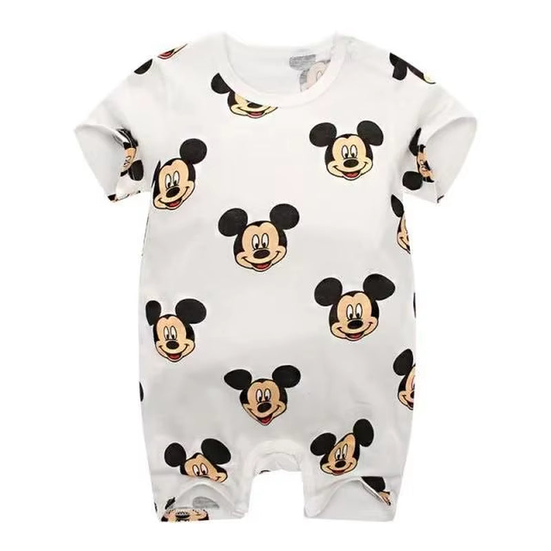 Romper Baby Girl Summer Clothes 100% Cotton Short Sleeved Jumpsuit for Newborn Babies Jumpsuit Baby Boy Clothes