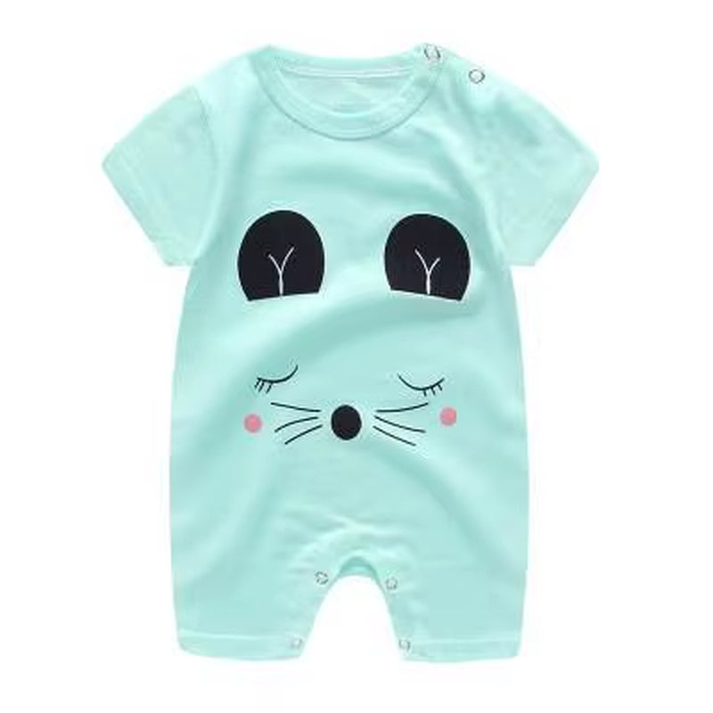 Romper Baby Girl Summer Clothes 100% Cotton Short Sleeved Jumpsuit for Newborn Babies Jumpsuit Baby Boy Clothes