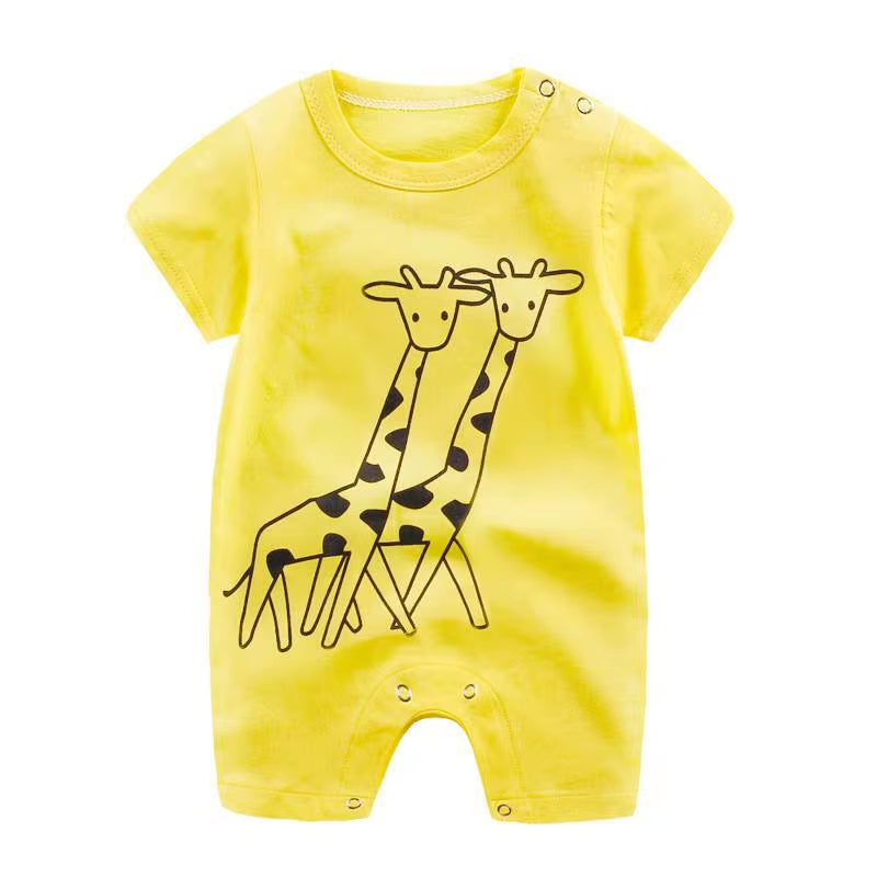 Romper Baby Girl Summer Clothes 100% Cotton Short Sleeved Jumpsuit for Newborn Babies Jumpsuit Baby Boy Clothes