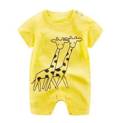 Romper Baby Girl Summer Clothes 100% Cotton Short Sleeved Jumpsuit for Newborn Babies Jumpsuit Baby Boy Clothes